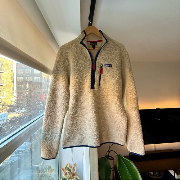 Patagonia Retro Pile Fleece Marsupial Pullover - Picture 14 of 16